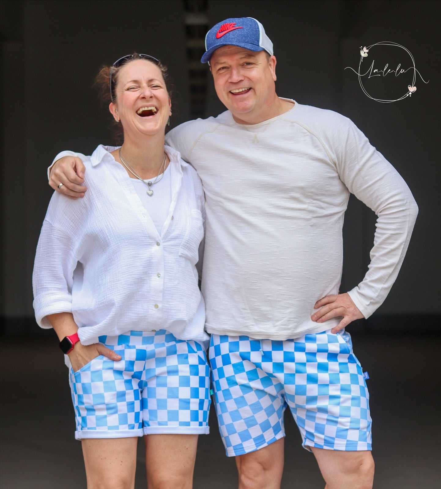 Blau Schachbrett Dauervorbestellung